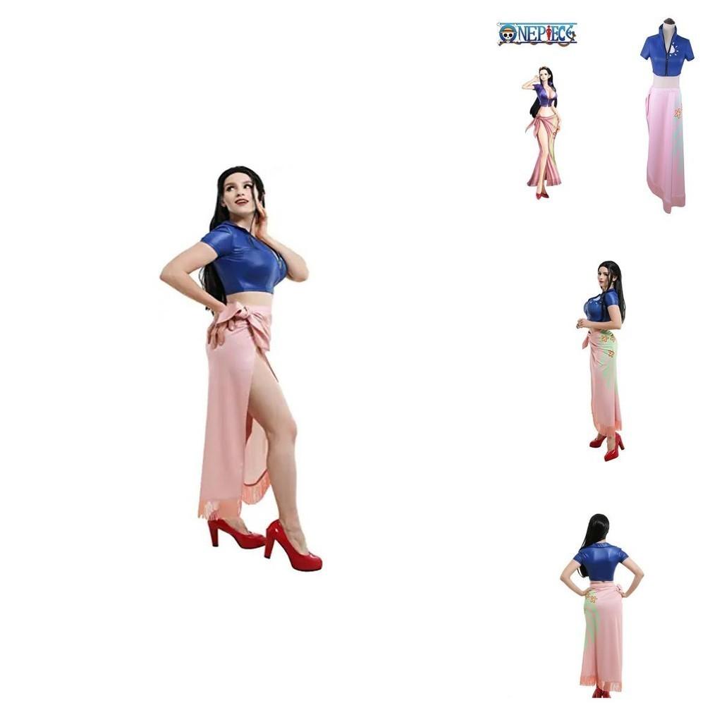 One Piece Nico Robin Skirt Anime Cosplay Costume Halloween Tops Decorated Perfect For Comic Exhibitions And Party Events.