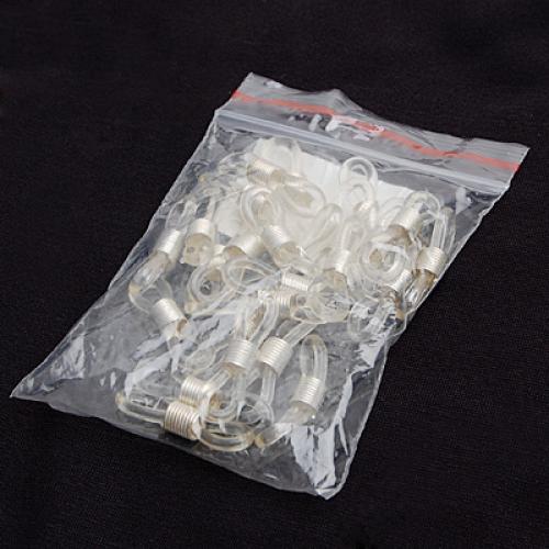 50 Eye Glasses Spectacle Chain Strap Holder Rubber Loop Ends 20mm