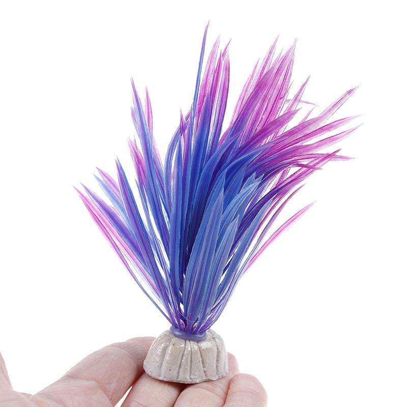 Ornament Künstliche Grüne Pflanze Gras Aquarium Aquarium Gefälschte Kunststoff Dekor