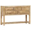 Vidaxl Szafka, 120X30X75 Cm, Lite Drewno Mango