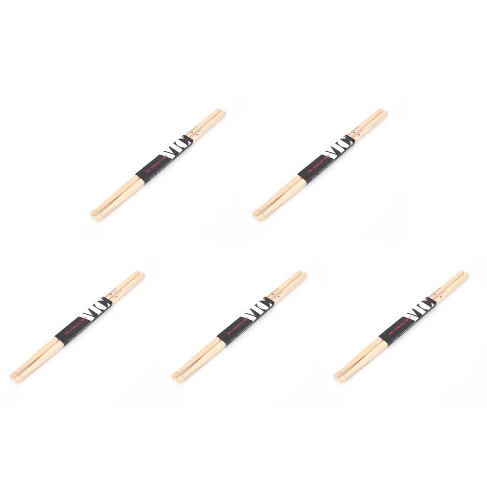 1-5Pairs Drumsticks 5A/7A Drum Sticks Consistent Weight and Pitch Mallets American Hickory Drumsticks Percussion Accessories