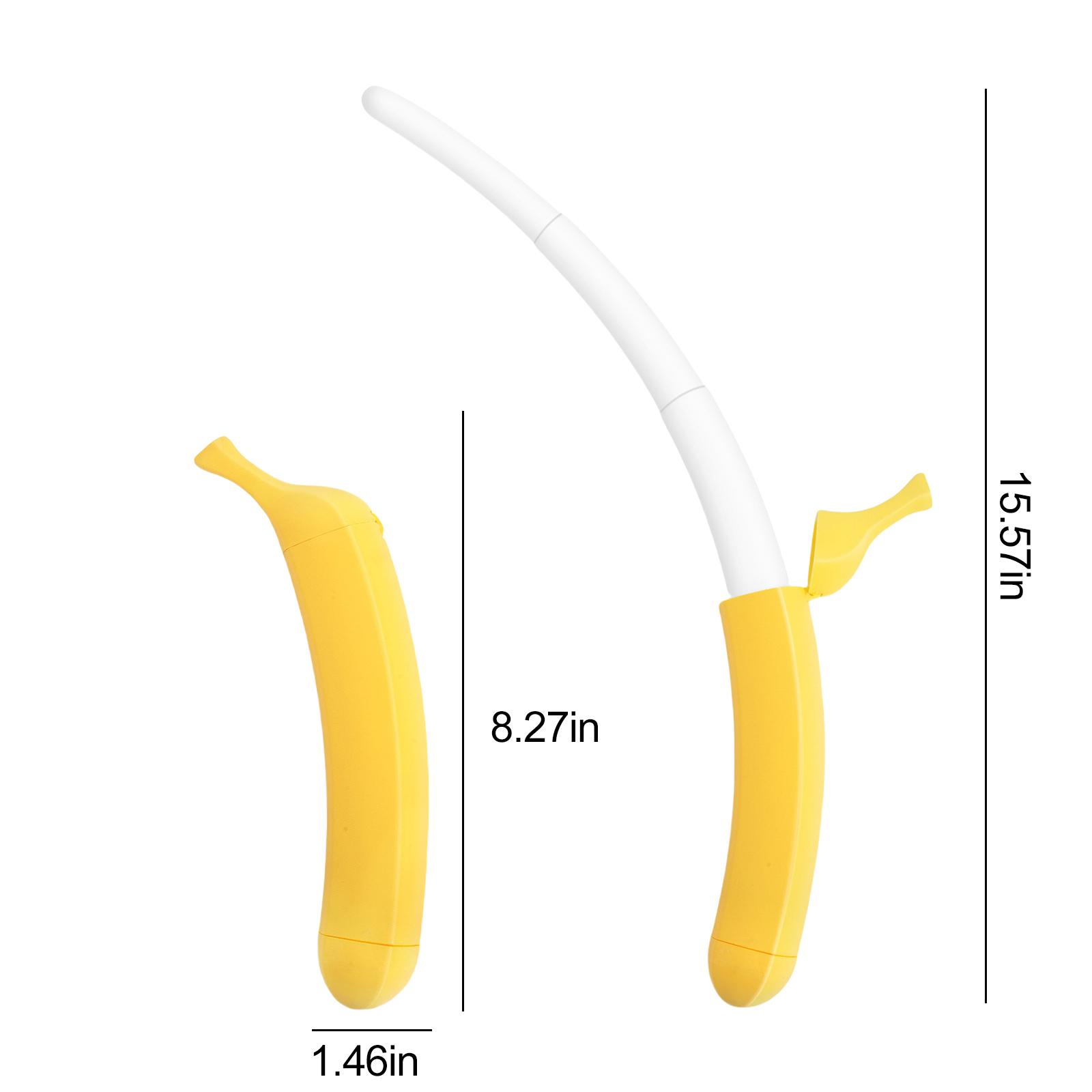 

3D Printed Banana Telescopic Sword Fruit Toys Portable Decompression Creative Simulation Toy Home Party Cosplay Accessories