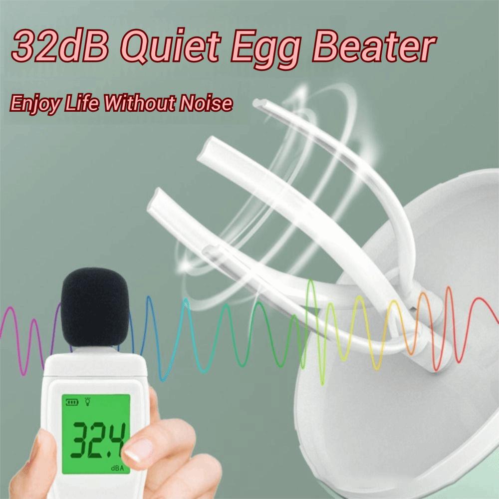 Labor-saving Cream Whipper Splash-proof Egg Whisk Milk Frother Machine Egg Beater  Bakery