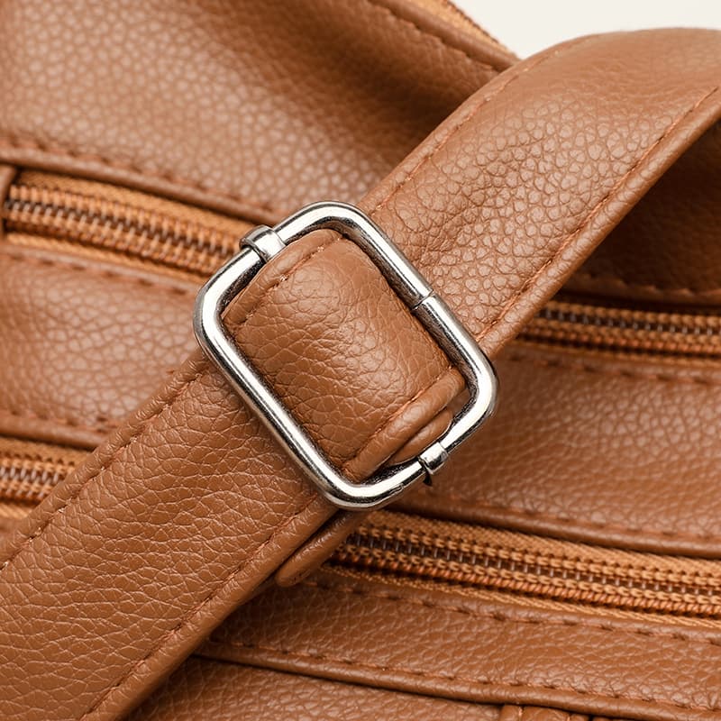 Texturierte Damentasche lässige Mode mehrschichtige Umhängetasche