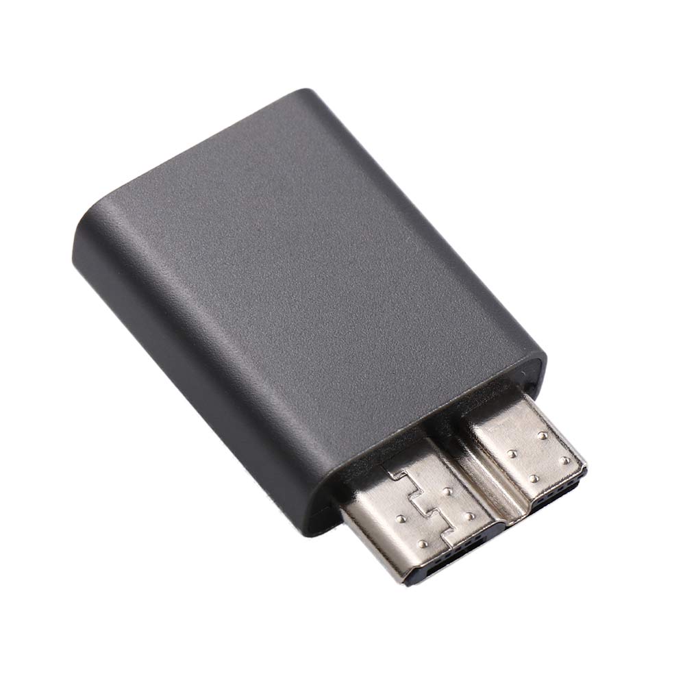 C Female Super Speed for hdD Fast Charge Converter USB3.0 Adapter USB C to Micro B OTG Connector