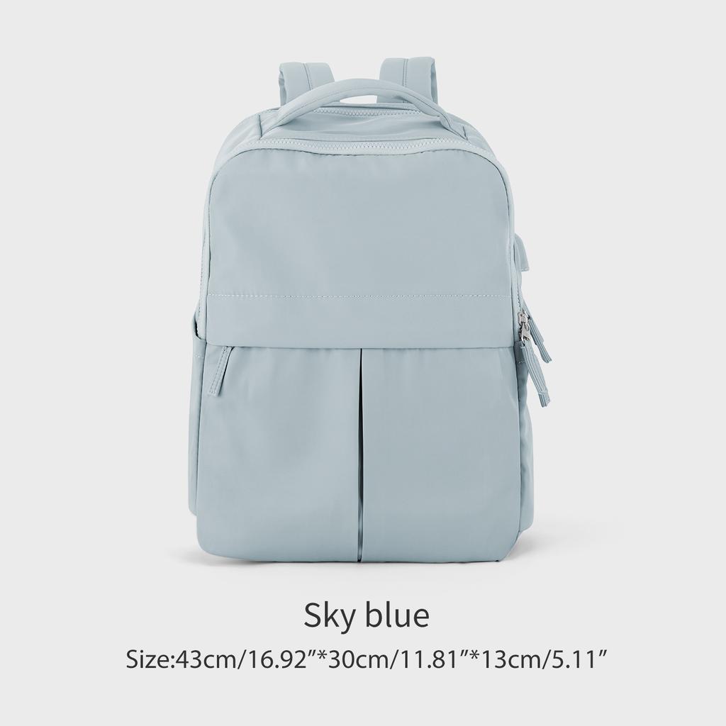 Laptop-Rucksack für Damen, 15,6 Zoll, für College, Arbeit, Reisen, Business-Computer-Rucksack mit USB-Anschluss, lässiger Tagesrucksack für Lehrerinnen und Krankenschwestern
