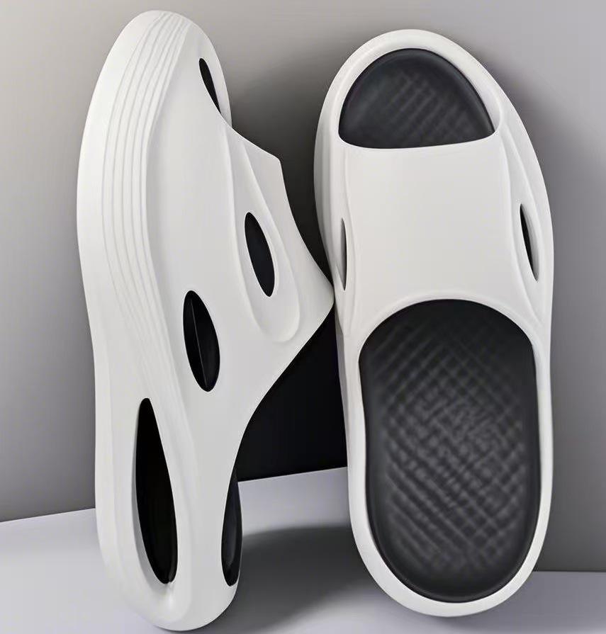 

Мужские модные спортивные шлепанцы с нескользящей подошвой: Крутой, без запаха, идеально подходит для подростков, идеален для ношения на улице 44-45