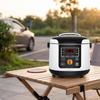 Vehicle Rice Cooker Compact Portable Digital for Truckers,