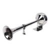 12V Marine Boat Horn 125db Stainless Steel Trumpet Electric Horn for Ship Pickups RV Buses