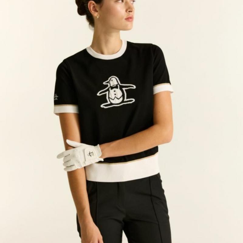 MunSingwear Women S Penguin Half Leather gloveS White Mq322lgl71