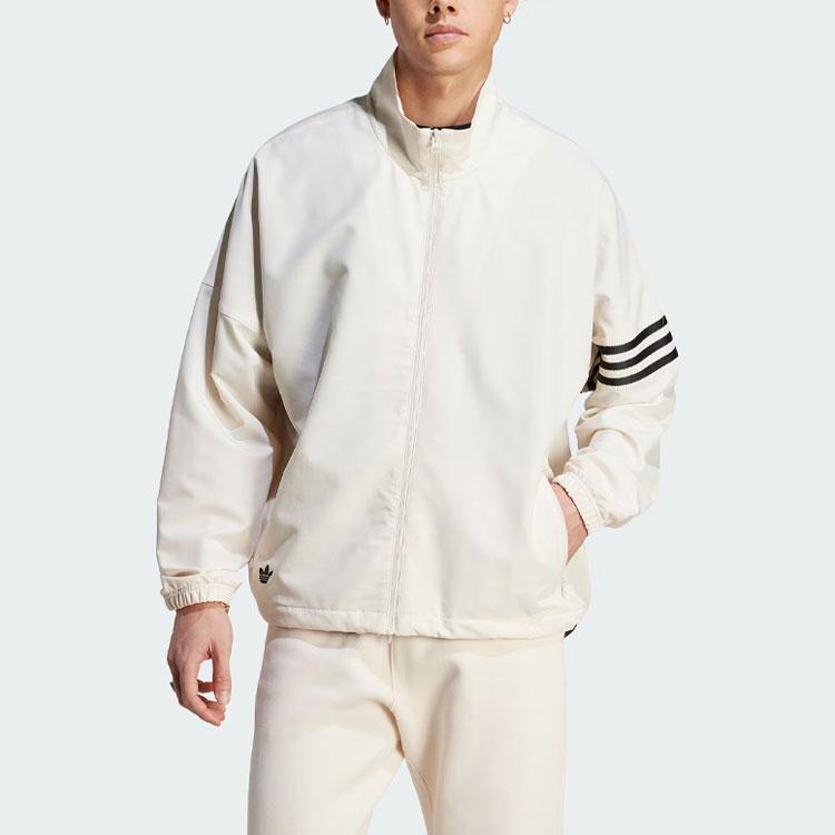 Adidas Originals Adicolor Neuclassics Tricolor Chaqueta Deportiva Holgada Hombre Ropa Exterior Blanco IM2096