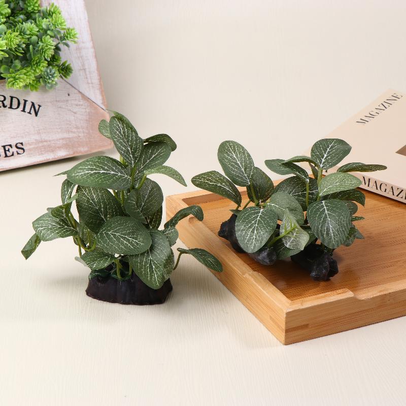 Artificial Driftwood Plant For Aquarium Decor Plastic Plant Branches Ornament For Fish Tank Accessories