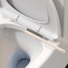 Luxury Wall-Mounted Quick-Dry Toilet Brush Set with Base for Cleaning Bathroom Corners