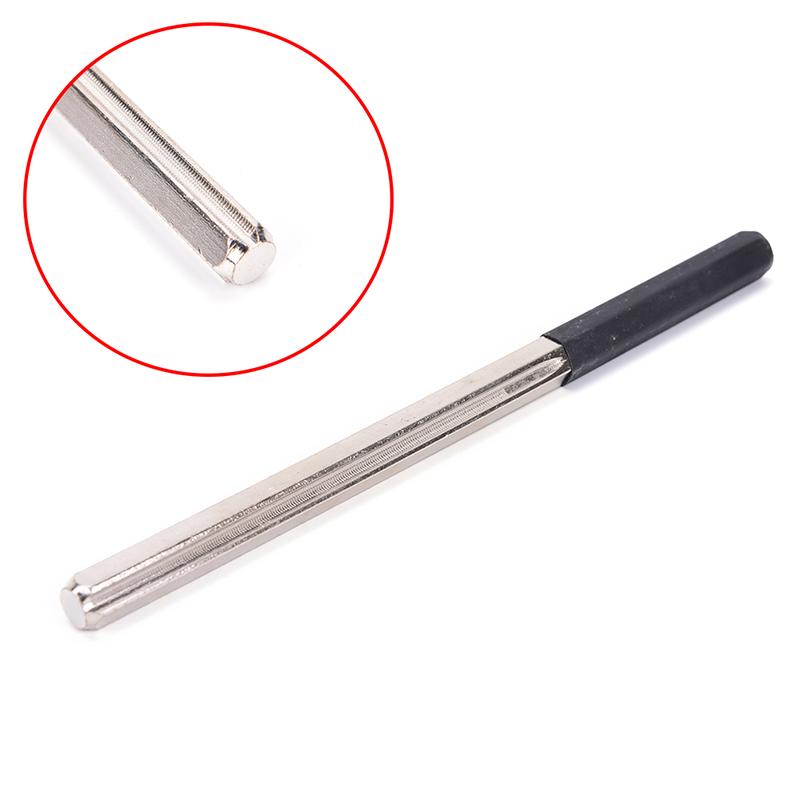 

Файл для шлифовки ладов гитары с 3 кромками разного размера, инструмент лютье, гитарные аксессуары