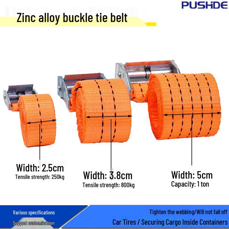 Zinc Alloy Buckle Polyester Strap for Luggage and Pallet Binding