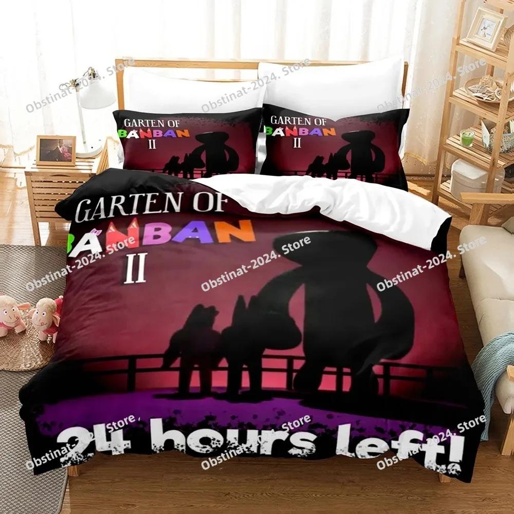Garten Of Banban Beding Set Printed Bed Linen Set With Pilowcase Bed Soft Duvet Cover Soft Single Double Quen Super King-Sized Dimensionsd Dimensions