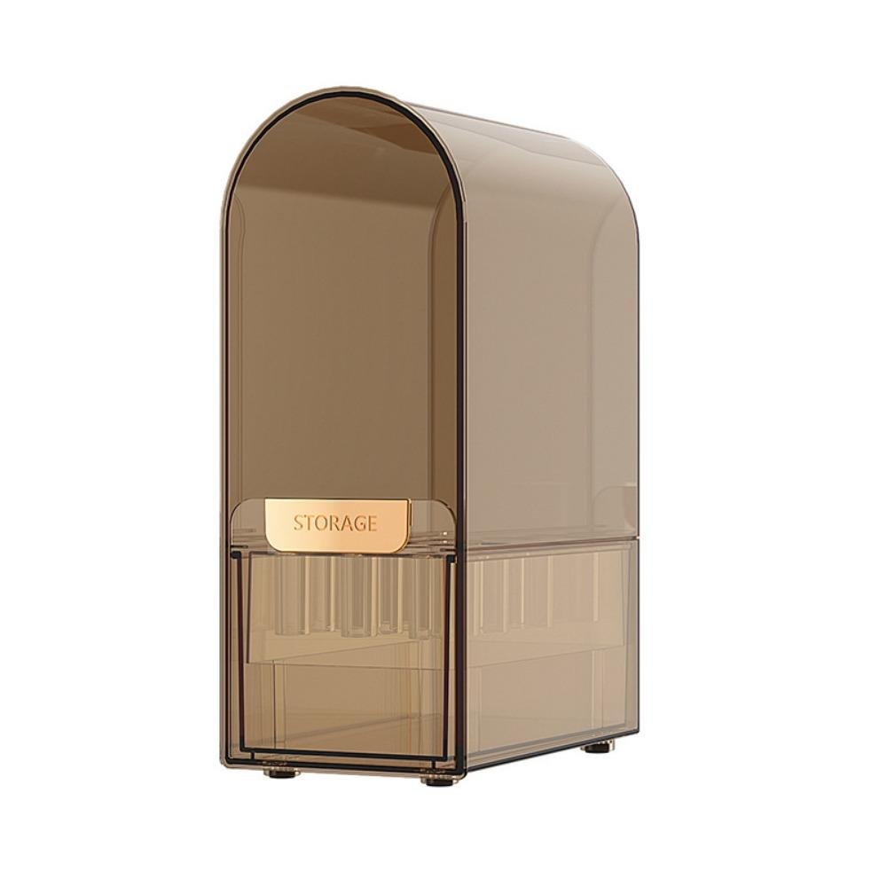 Transparent Jewelry Display Rack Dustproof Lipstick Box Acrylic Cosmetics Storage Box  for Home