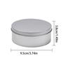 Round Tinplate Boxes Metal Storage Containers Smooth Surface Fine Workmanship Decorative Practical Party Favor Gift Boxes