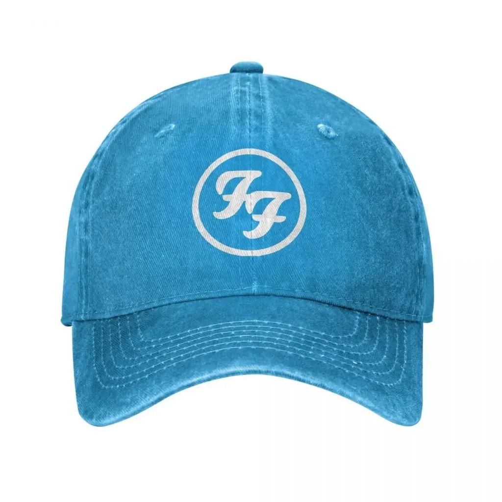 Vintage Foos Fighter Baseball Caps Unisex WoUnisex Distressed Washed Snapback Hat Outdoor Activities Adjustable Caps Hat