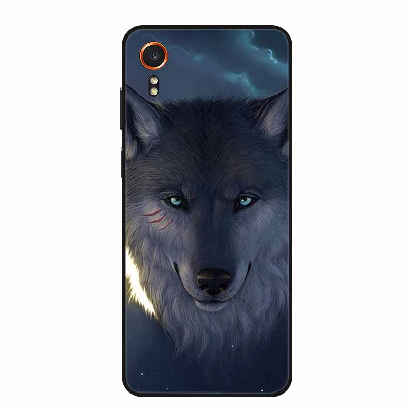For Samsung Galaxy Xcover7 Case Black Silicone Soft Back Cover Case For Samsung Xcover 7 Phone Case Cover X Cover 7 6.6" Funda