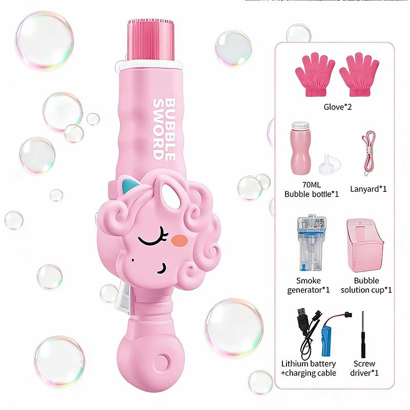 

Elastic Bubble Fog Magic Wand Cute Animal Smoke Bubble Machine Summer Party Outdoor Plaything Vivid Lighting Bubble Blowing Machine
