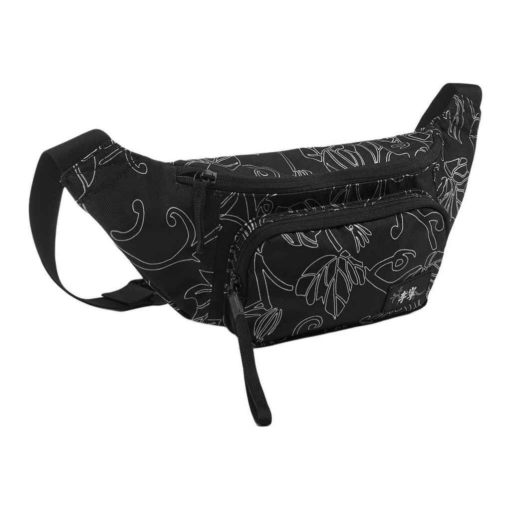 New LiNing Polyester Sling Bag Regular Unisex Black ABDU109-2