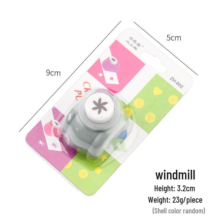 Kids' Easy-Use Embosser: Large DIY Punching & Printing Tool for Kindergarten Crafting