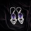 Authantic Iolite Gemstone 925 Sterling Silver Artisan Jewelry Earrings For Her EE-39-7