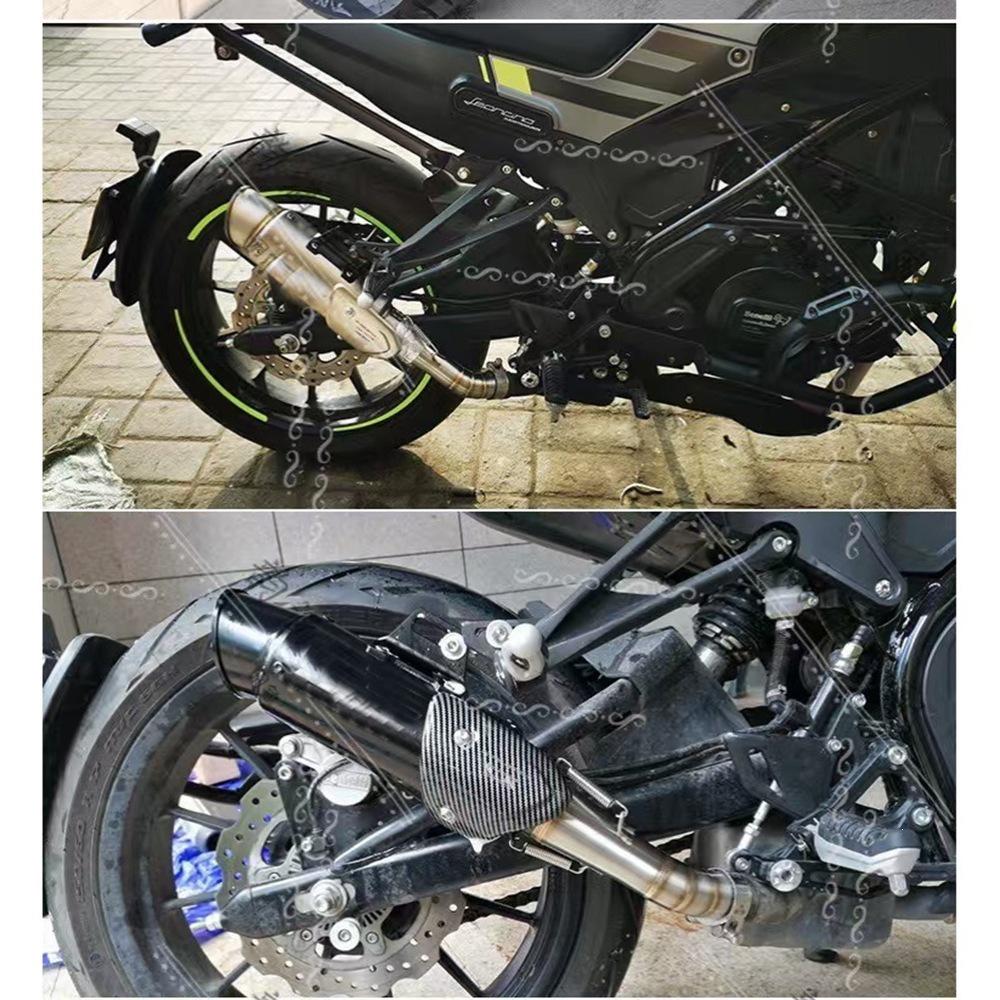 Motorcycle Exhaust Tail Pipe for Benelli Leoncino 250 & 502c