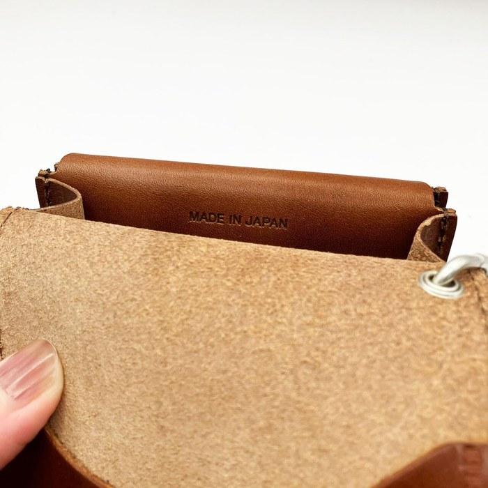 Tochigi Leather Tracker Wallet W-Flap Short Size Black
