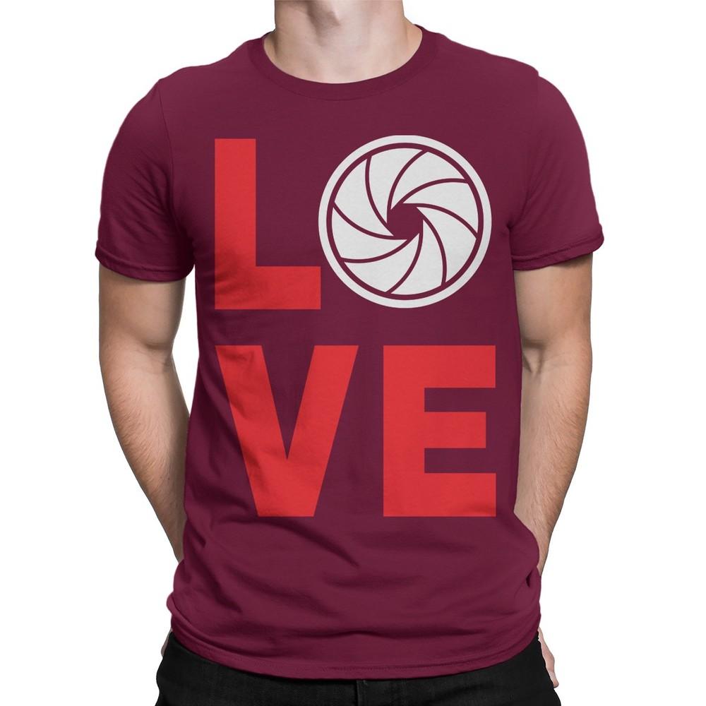 Love Photography Camera Photographer Gift Mens Womens TShirts 2XL