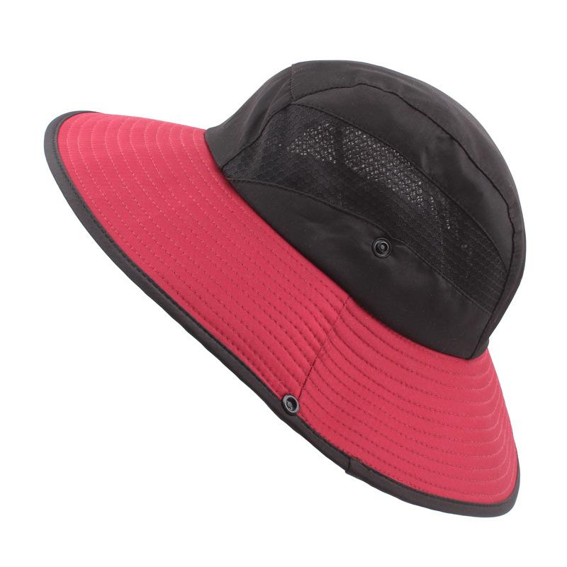 

Шляпа для активного отдыха Дышащая шляпа-модница Солнцезащитная шляпа для двоих Складная шляпа для защиты от солнца Шляпа для путешествий Альпинизм Путешествия Солнцезащитная шляпа Around 58 чёрный