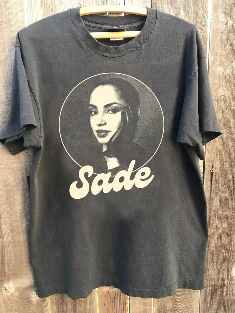 Sade Love Deluxe World Tour Music Graphic Charcoal Unisex Tshirt All Size S-5XL