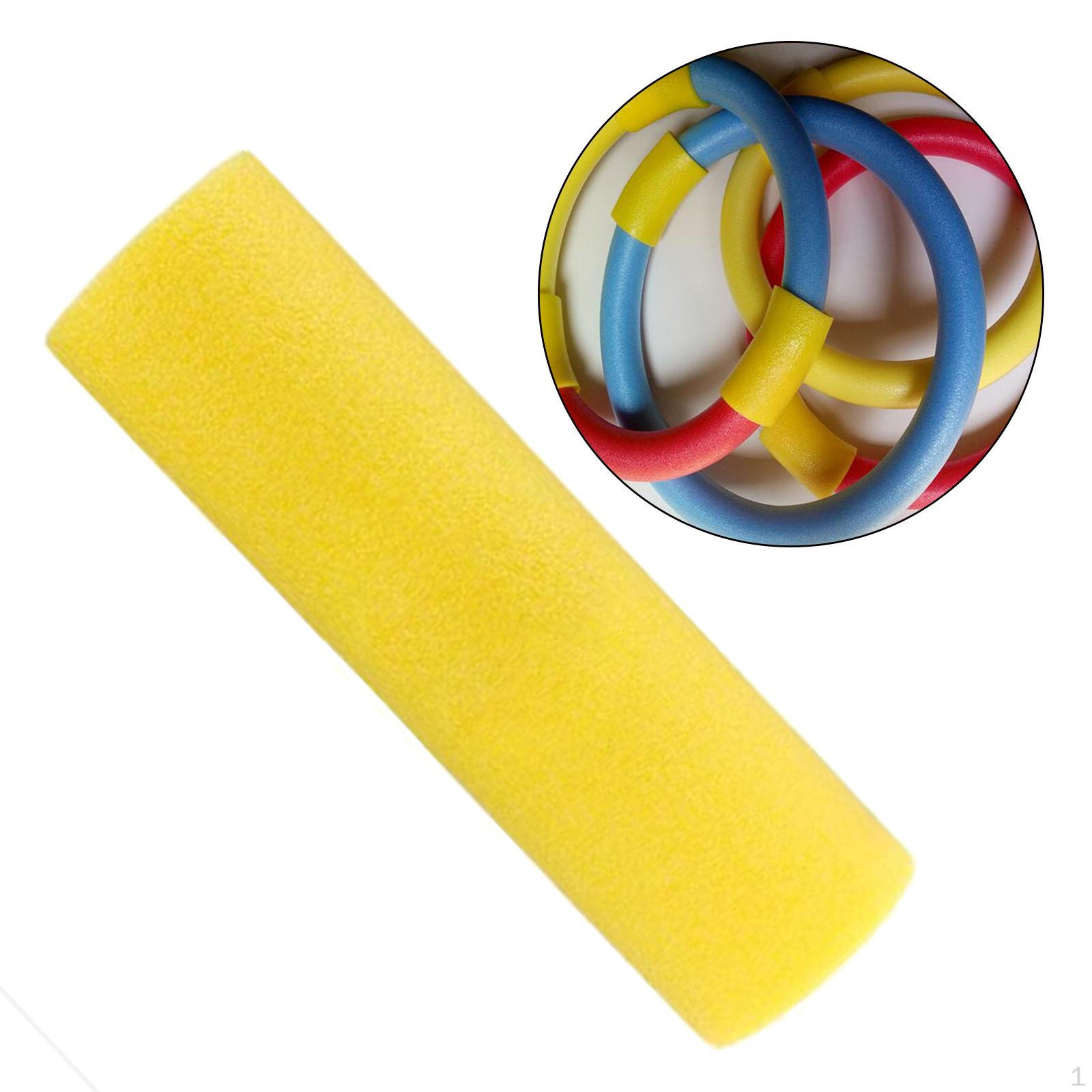 Holed Pool Noodle Connector Swim Noodles Swimming Float Connection Joint Training Aid for giallo 1#