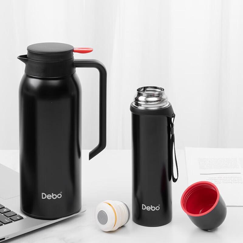 Debo Pierson Stainless Steel Insulated Pot & Cup Set