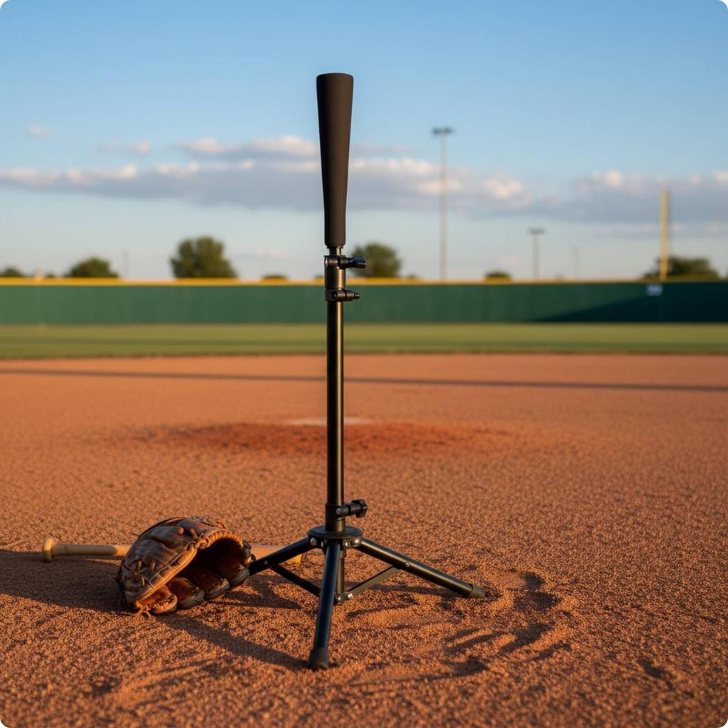 Batting Tee Tube Portable Replacement Easy To Replace Sports Gear for Training