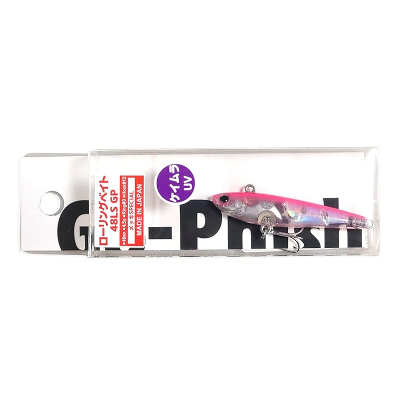 

Go-Phish go fish rolling bait 48LS GP lipless (#6 pink back CP)