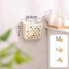 Foldable, Hollow, Breathable, Wall-mountable, No-drill Household Laundry Basket