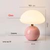 Xiaomi Ceramic Mushroom Table Lamp Nordic Cream Style Bedroom Bedside Living Room and Dining Room Table Lamp Atmosphere Table Lamp