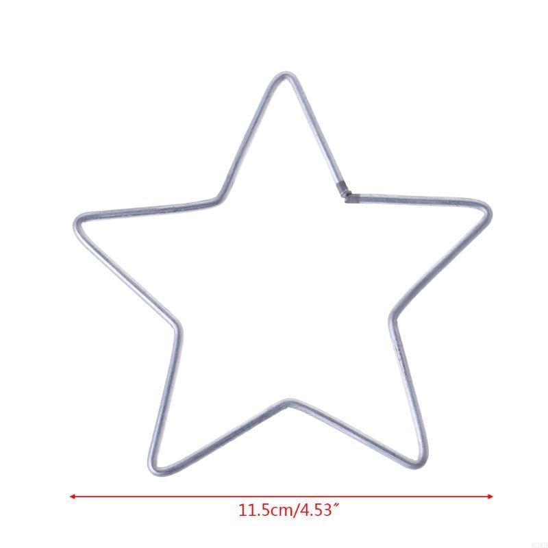 62KD Star Dream Catcher Ring Macrame Engagement Wedding Flower Arrangement