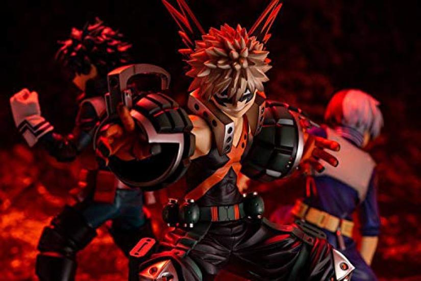 Juya ARTFX J My Hero Academia Katsuki Bakugou Scale PVC Painted Finished Figure PP790 1/8