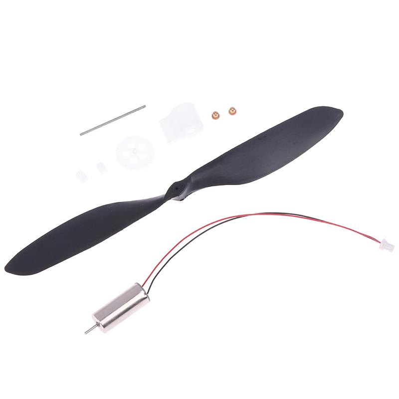 1Set 3.7V Model Airplane 8520 Coreless Dc Motor Propeller Gear Reduction Gearbox Diy Helicopter Uav Rc Drone