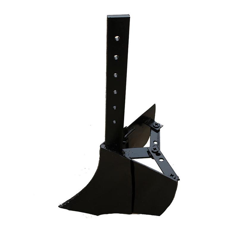 Landwirtschaftliches Mikro-Bodenbearbeitungszubehör Einfacher kleiner Furchenpflugöffner Doppelseitiger Pflug Verstellbare Fräse