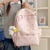 Schoolbag cartoon star backpack female ins niche design sense high value campus girl backpack light student bag