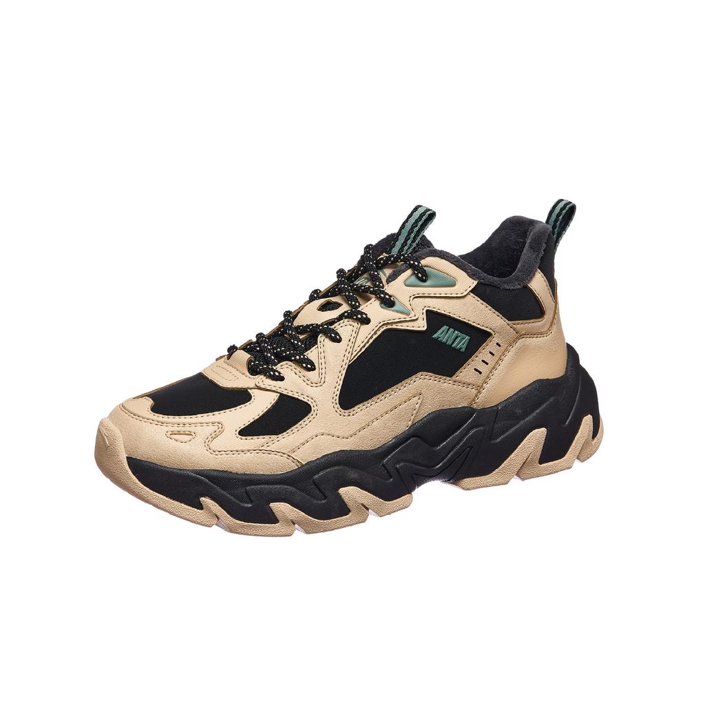 Anta Panshi Sports Comfortable Fleece Non-Slip Wear-Resistant Warm Mid-Top Casual Shoes Men Casual Shoes 112548952-1