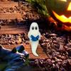Terrifying Mini  Ghost Figurines Halloween Small Ghost Tiny Figures  Landscape Figure Ornament