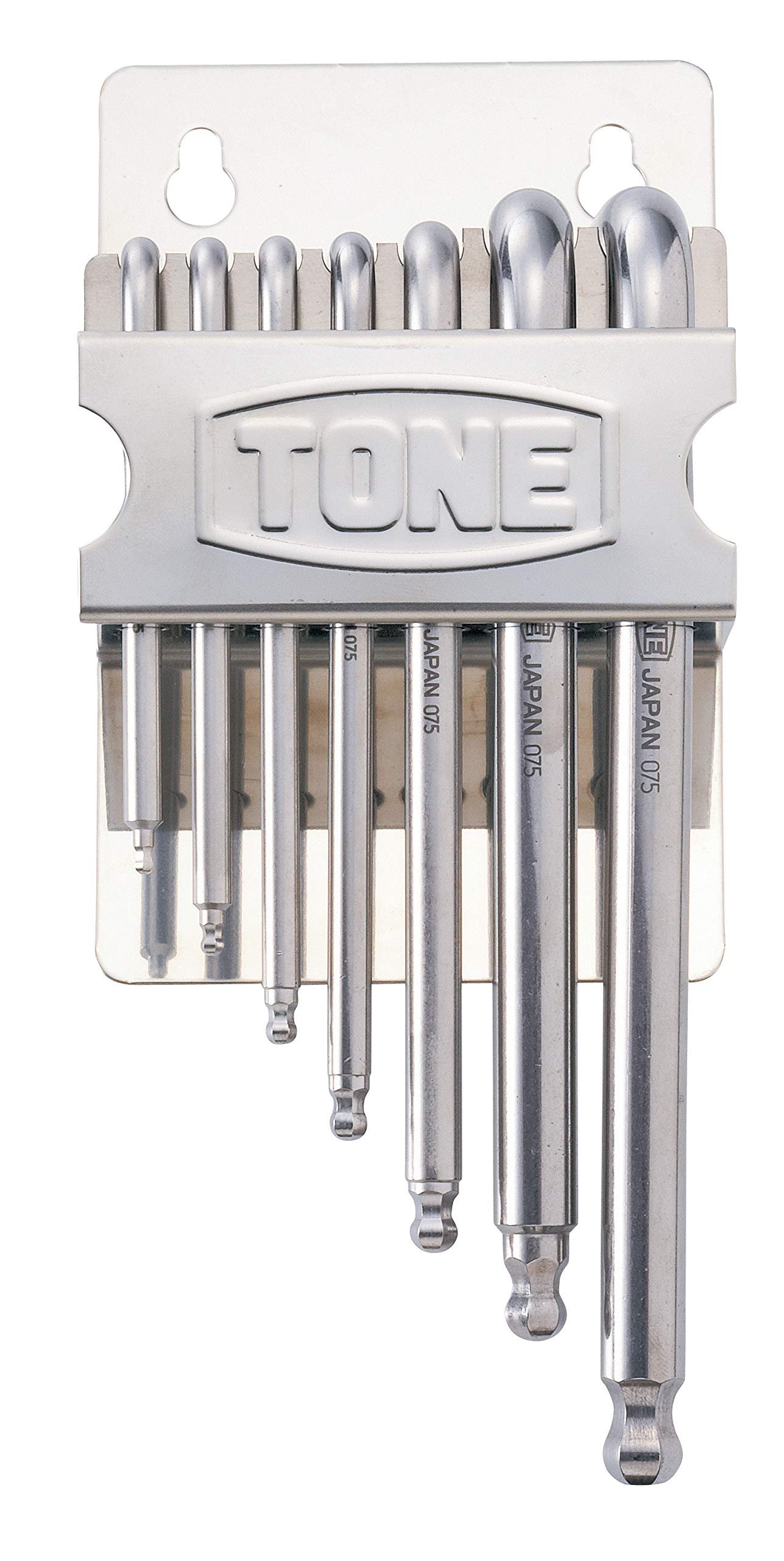 

TONE SUS long ball point L type wrench set SBL700 Contents 7 items серебряный
