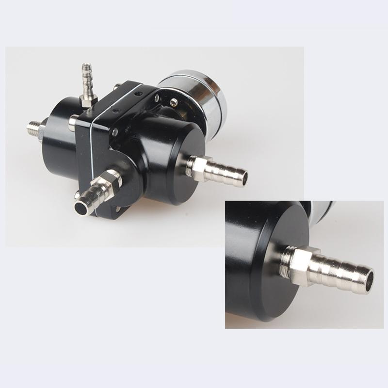 Adjustable Racing Fuel Pressure Regulator With Gauge Fuel Supercharger