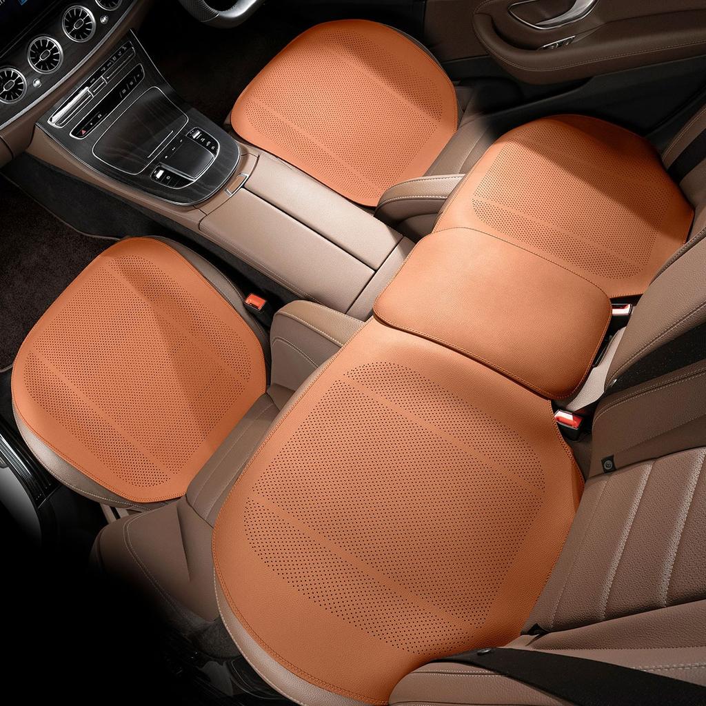 Summer Car Seat Cushion For Toyota Camry Yaris Hilux Prius Avensis Auris Corolla Breathable Seat Protector Pad Automotive Parts
