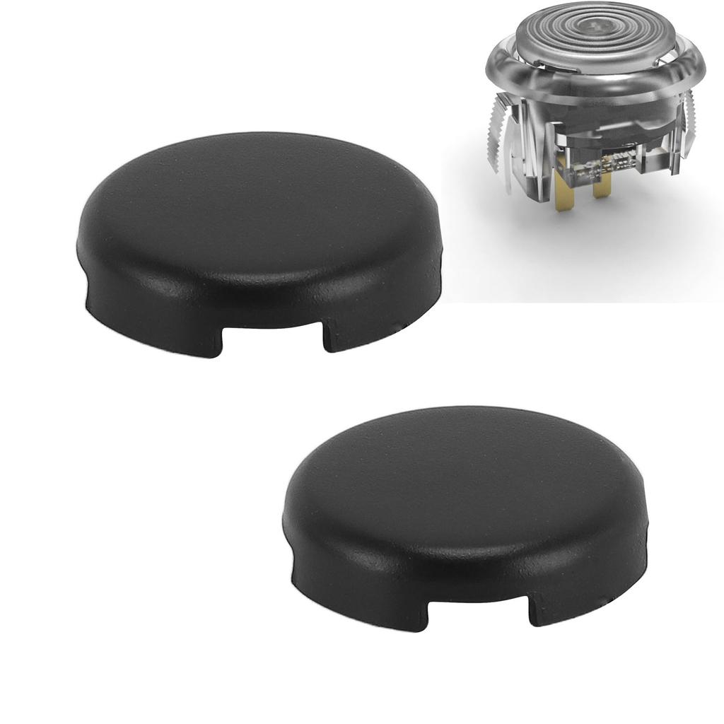 12 tampas de substituição para joysticks com 20,2 mm de diâmetro, tampas de botões mecânicos para jogos